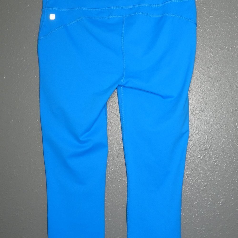 Fabletics Womens Blue Basic Crop Workout Athletic… - image 6